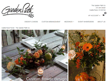 Tablet Screenshot of gardenpathco.com